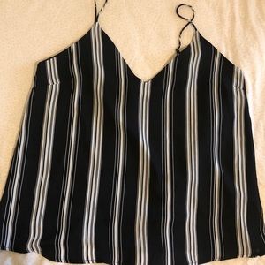 Black and White Cami